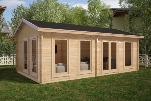 STUDIO DE JARDIN EN KIT « HANSA F » 26M² | 70MM
